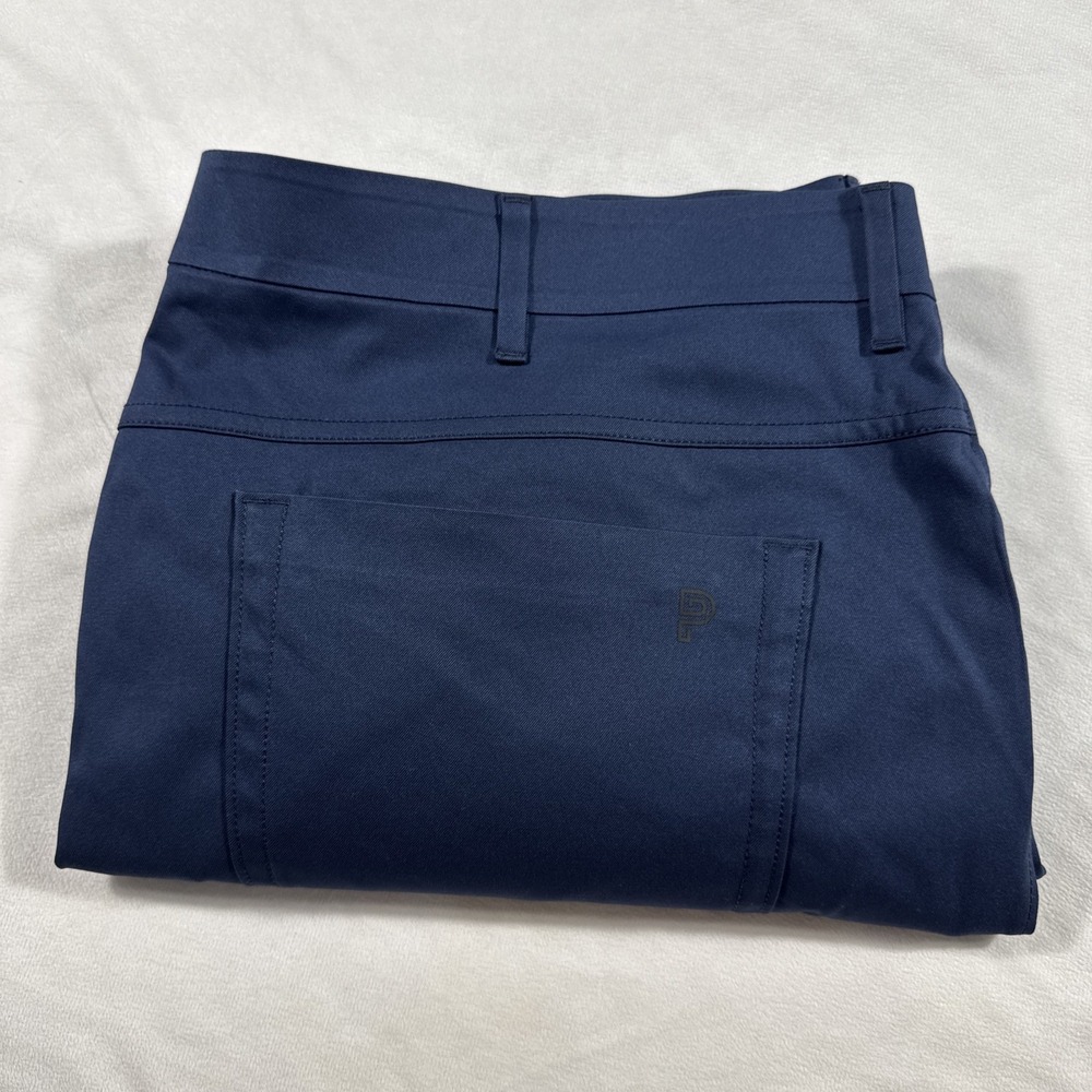 Public Rec‎ Pants Men's 38x28 Navy Blue Workday Straight Leg 5 Pockets EUC